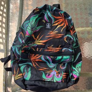 New Volcom Packable Backpack with Multicolor Design